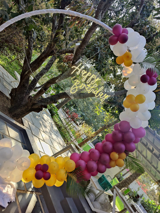 Circle of Love Anniversary Decor