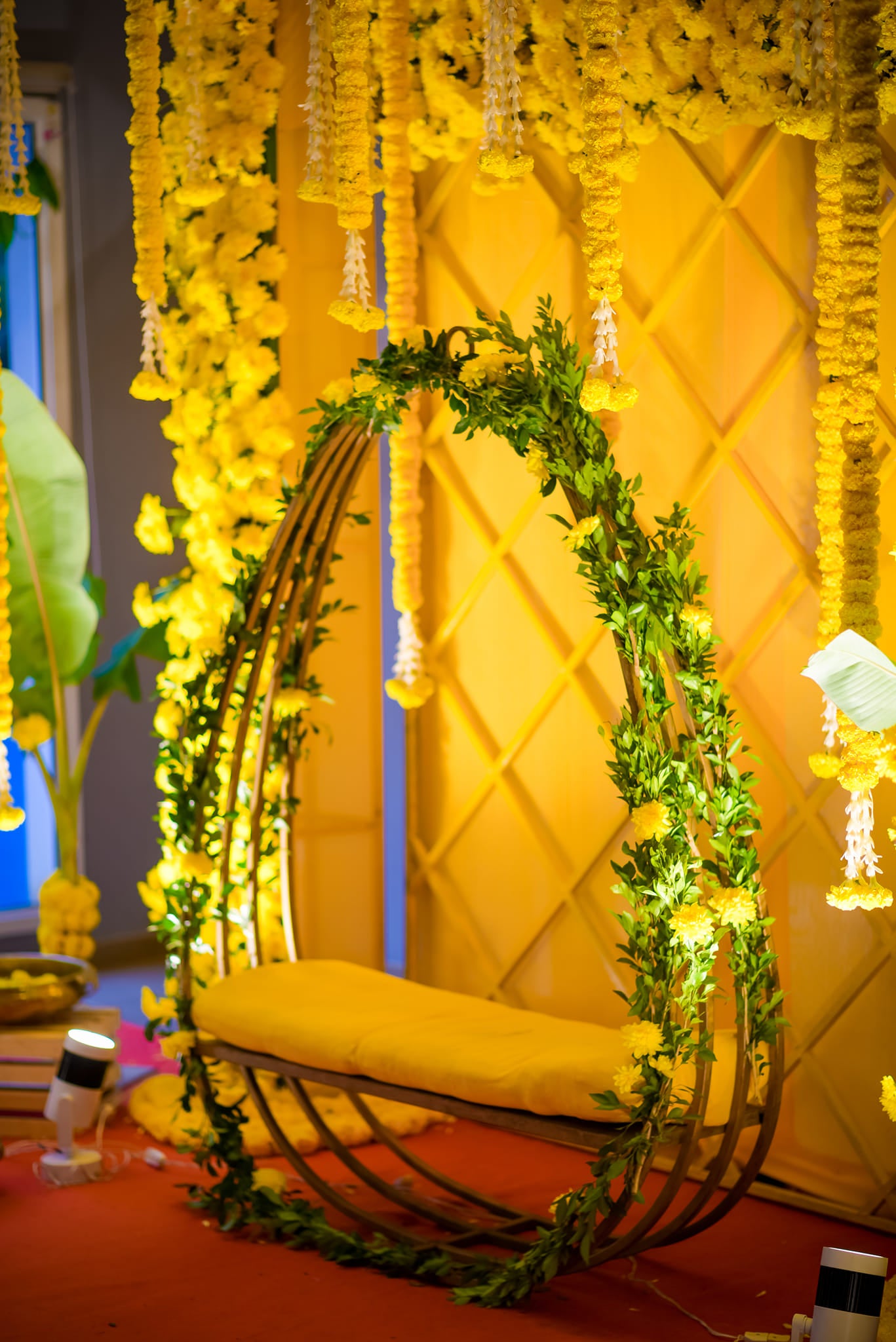 Golden Bloom Baby Shower Decor