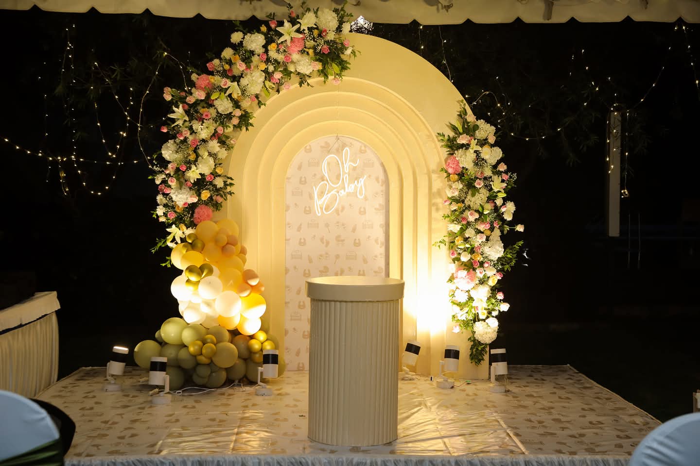 Rainbow Dreams Baby Shower Decor