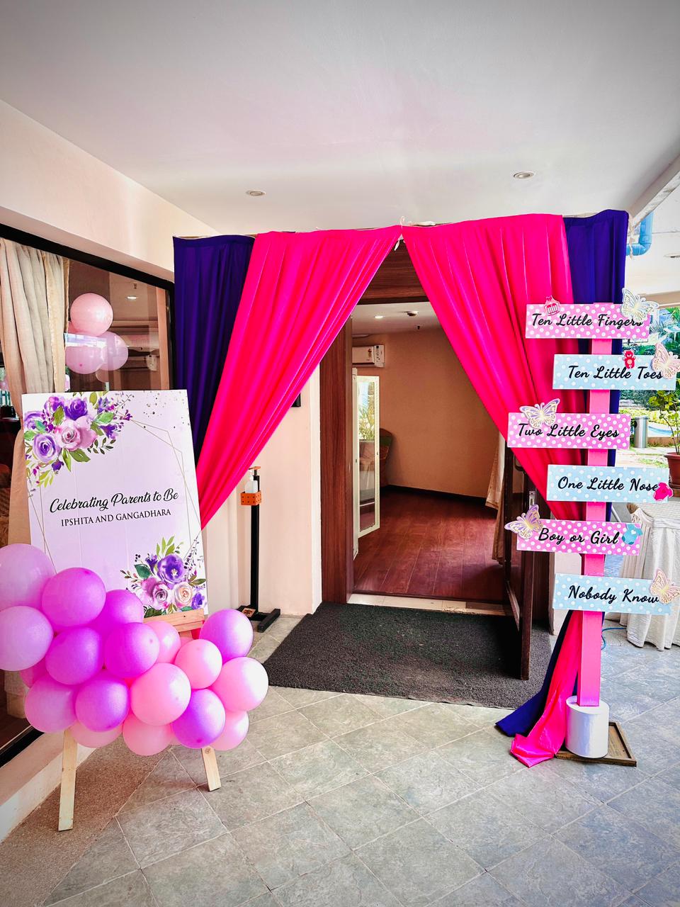 Lavender Lullaby Baby Shower Decor