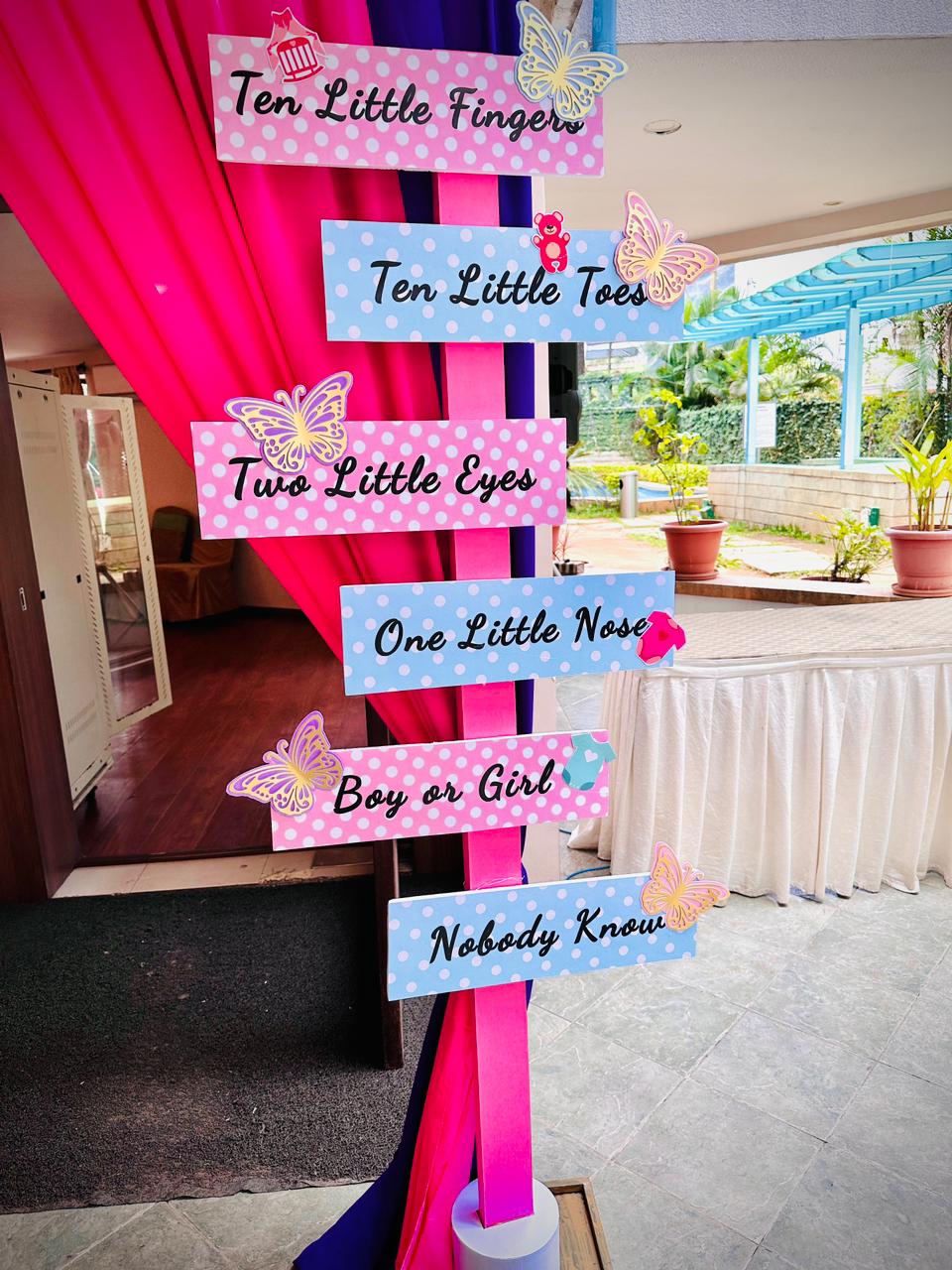 Lavender Lullaby Baby Shower Decor