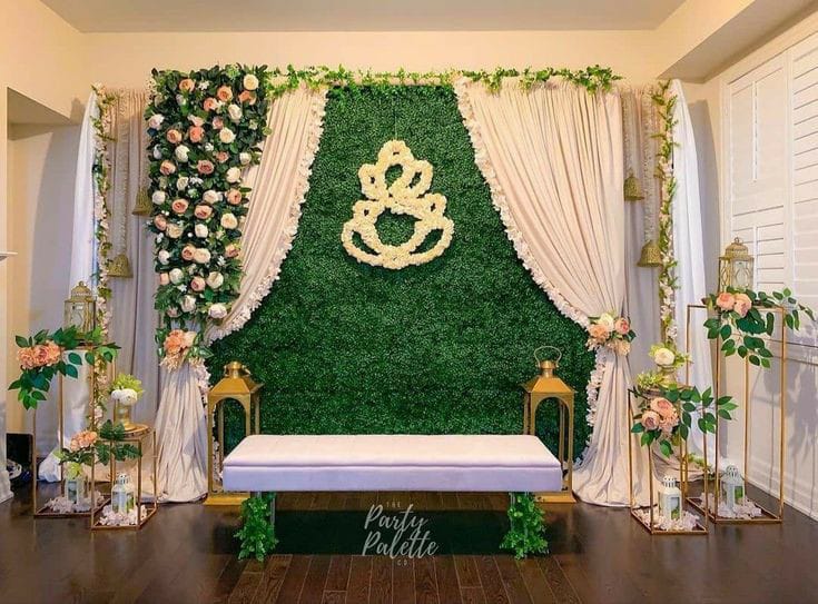 Ganesh Blessings & Petals Baby Shower Decor