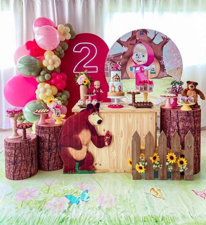 Masha & the Bear Party Theme - Woogle