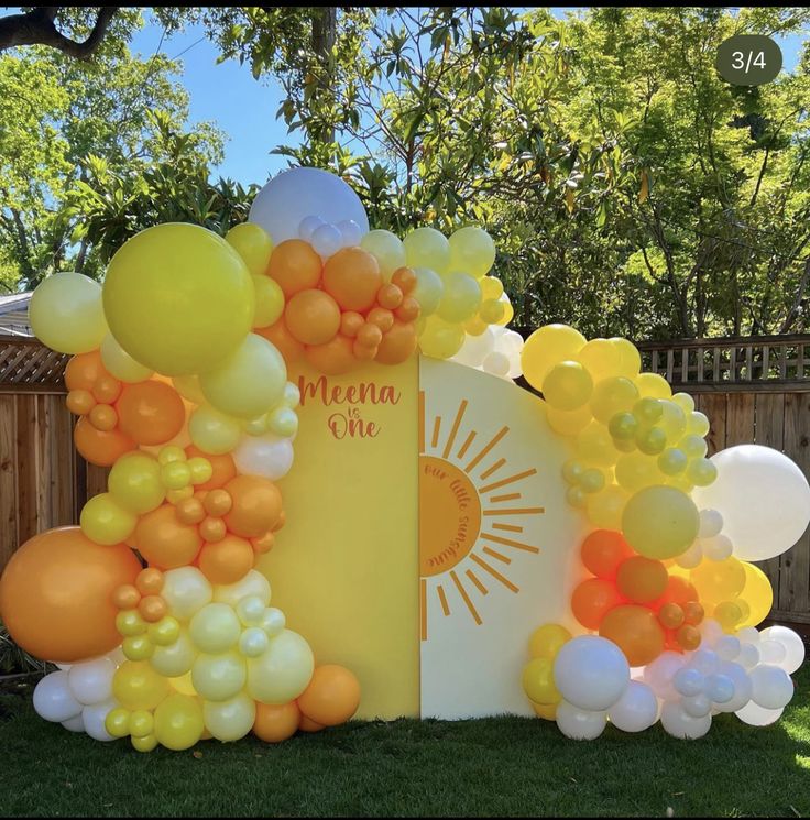 Sunshine Party Theme - Woogle