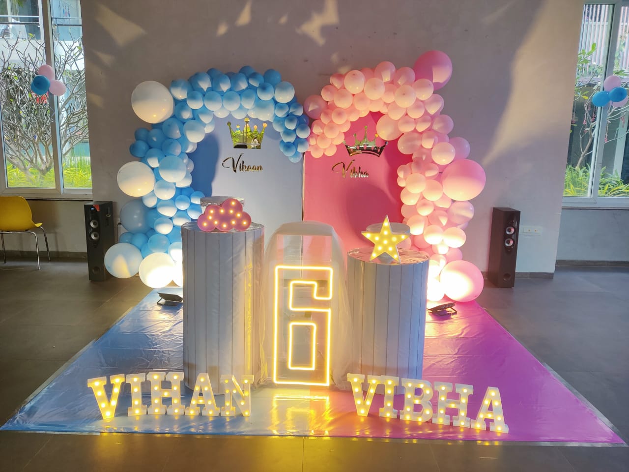 Twins Bday Party Theme - Woogle