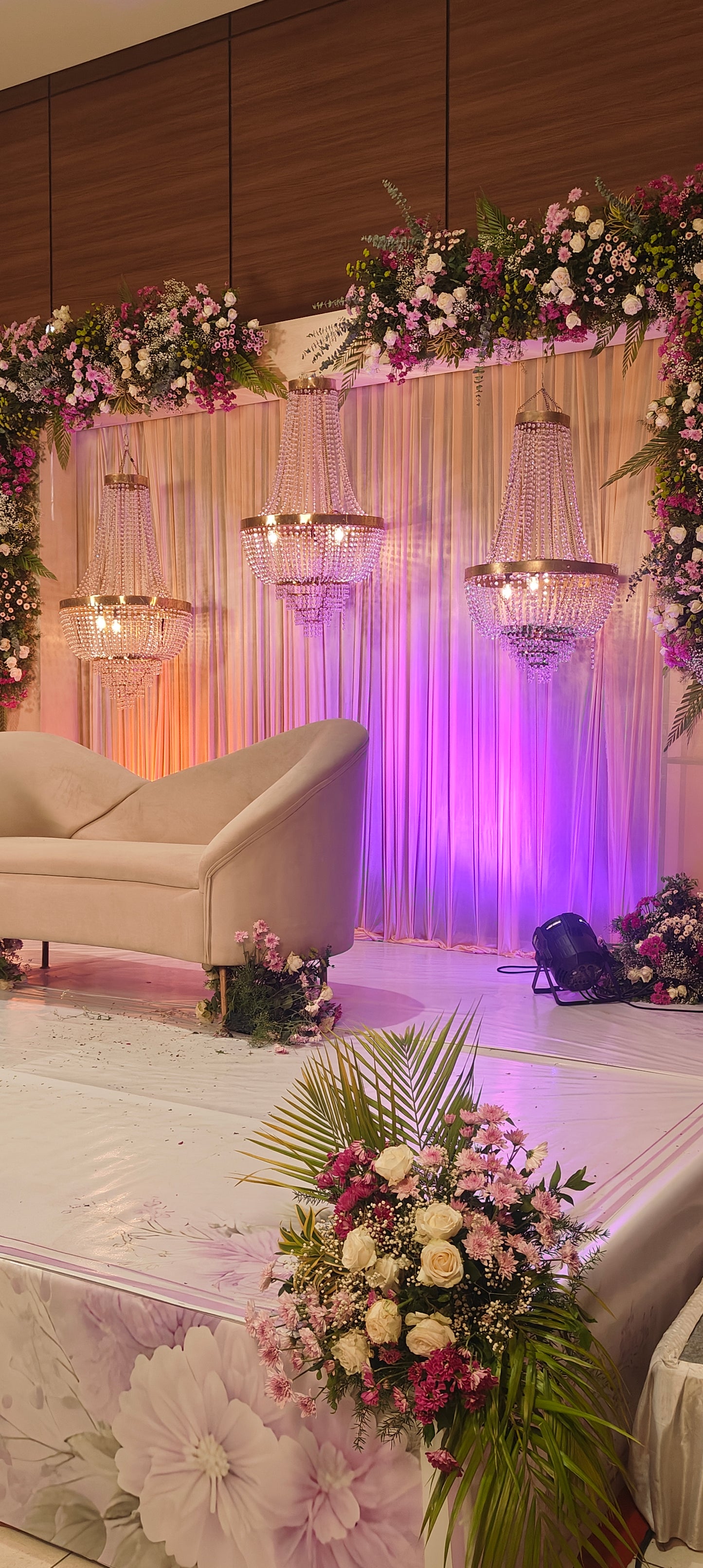 Majestic Engagement Decor