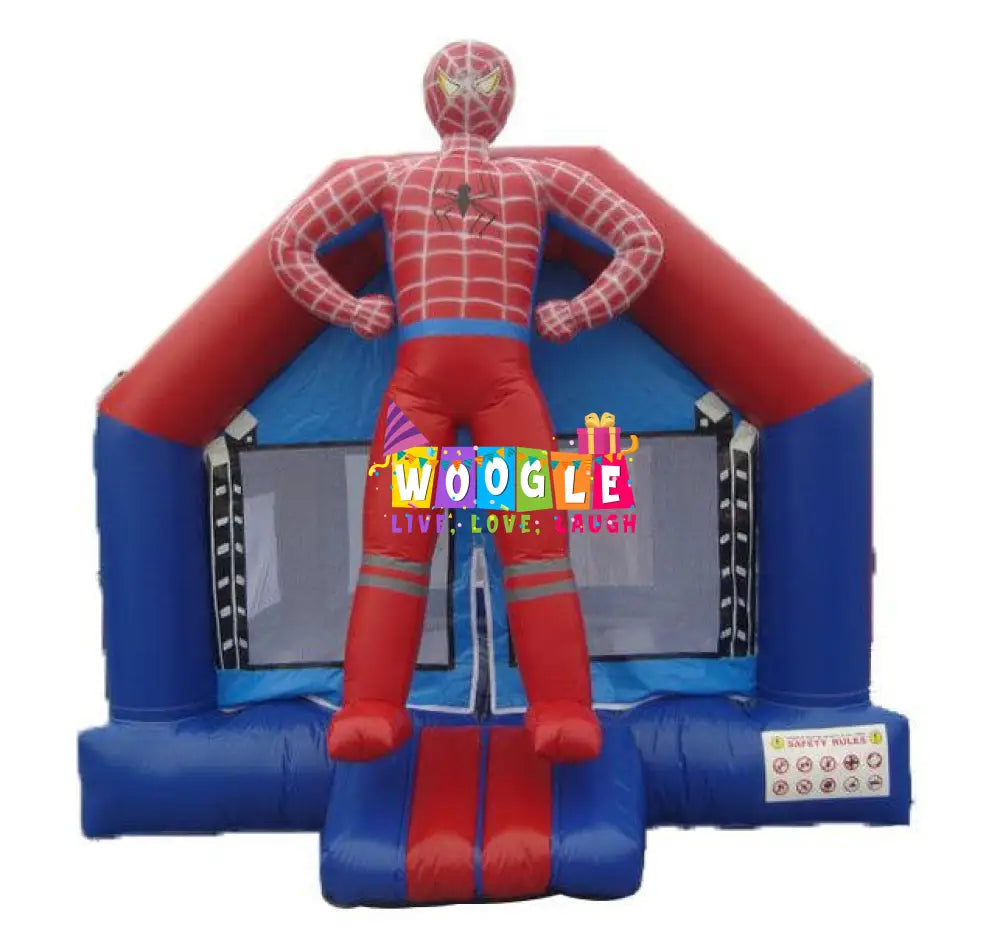 Spiderman Bouncy Castle - Woogle