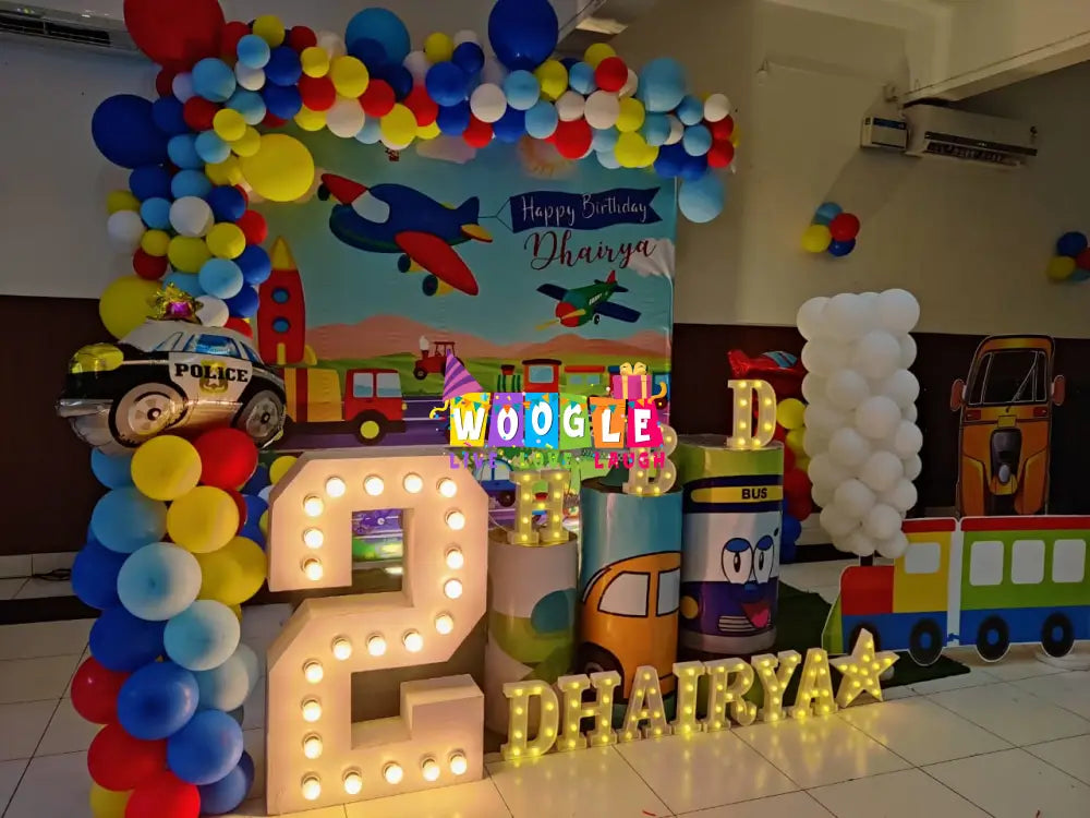 Transport Party Theme