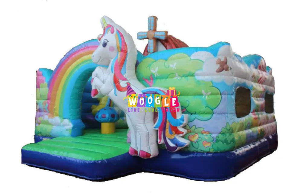 Unicorn Bouncy Castle - Woogle