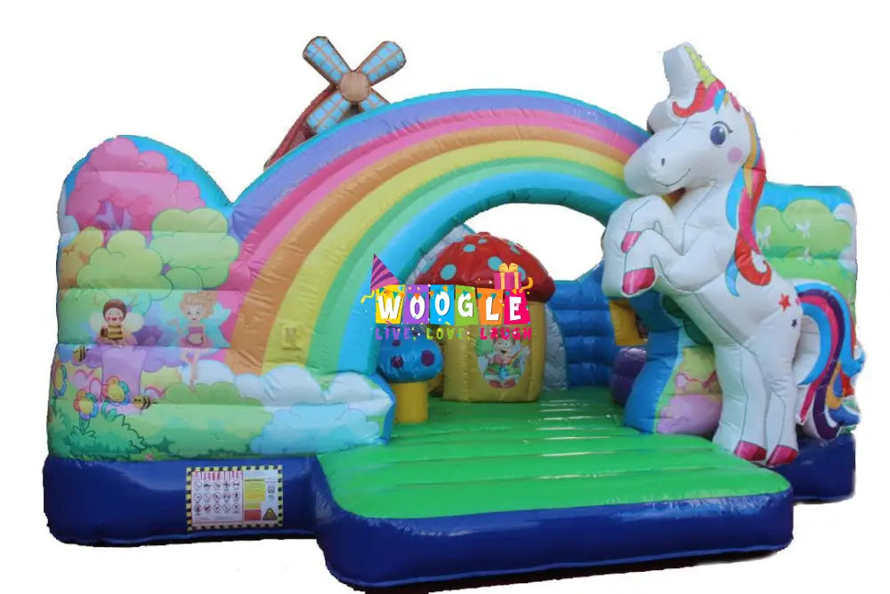 Unicorn Bouncy Castle - Woogle