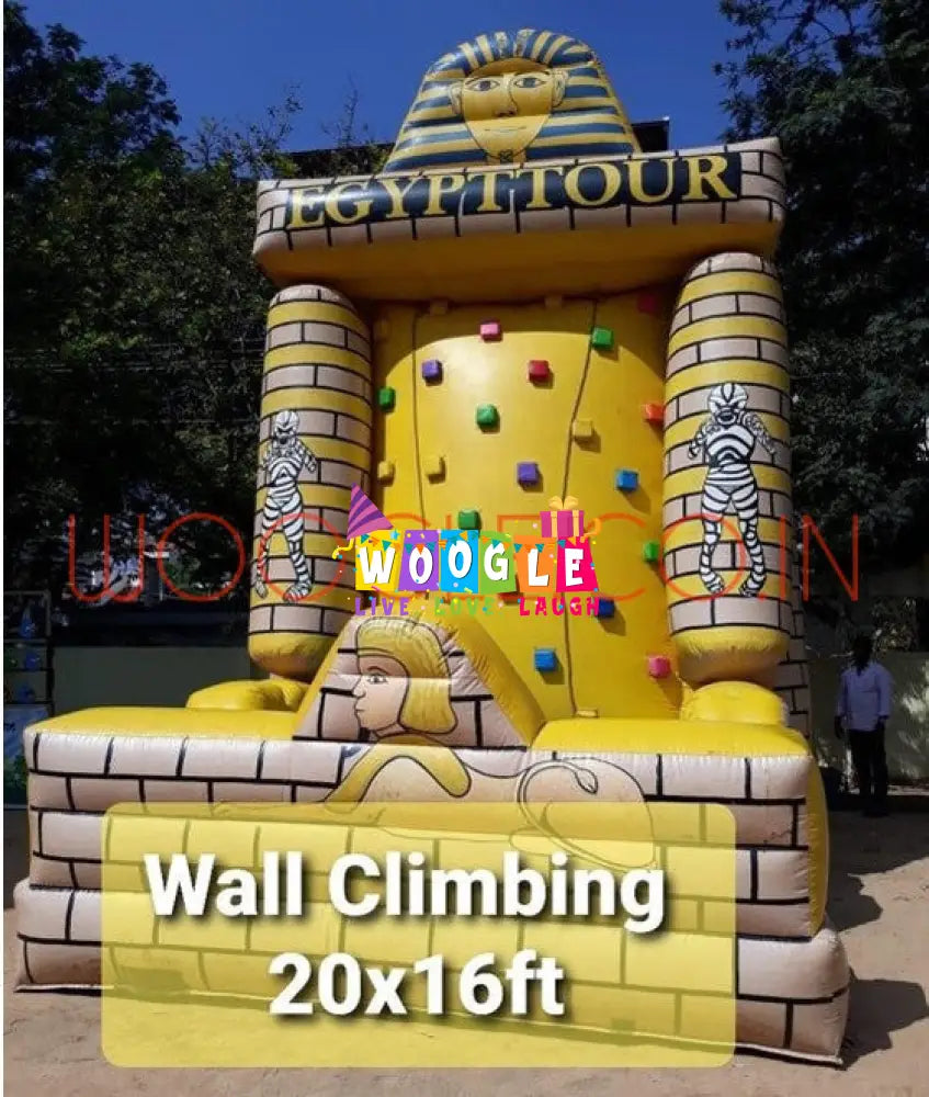 Wall Climbing Bouncy Castle - Woogle