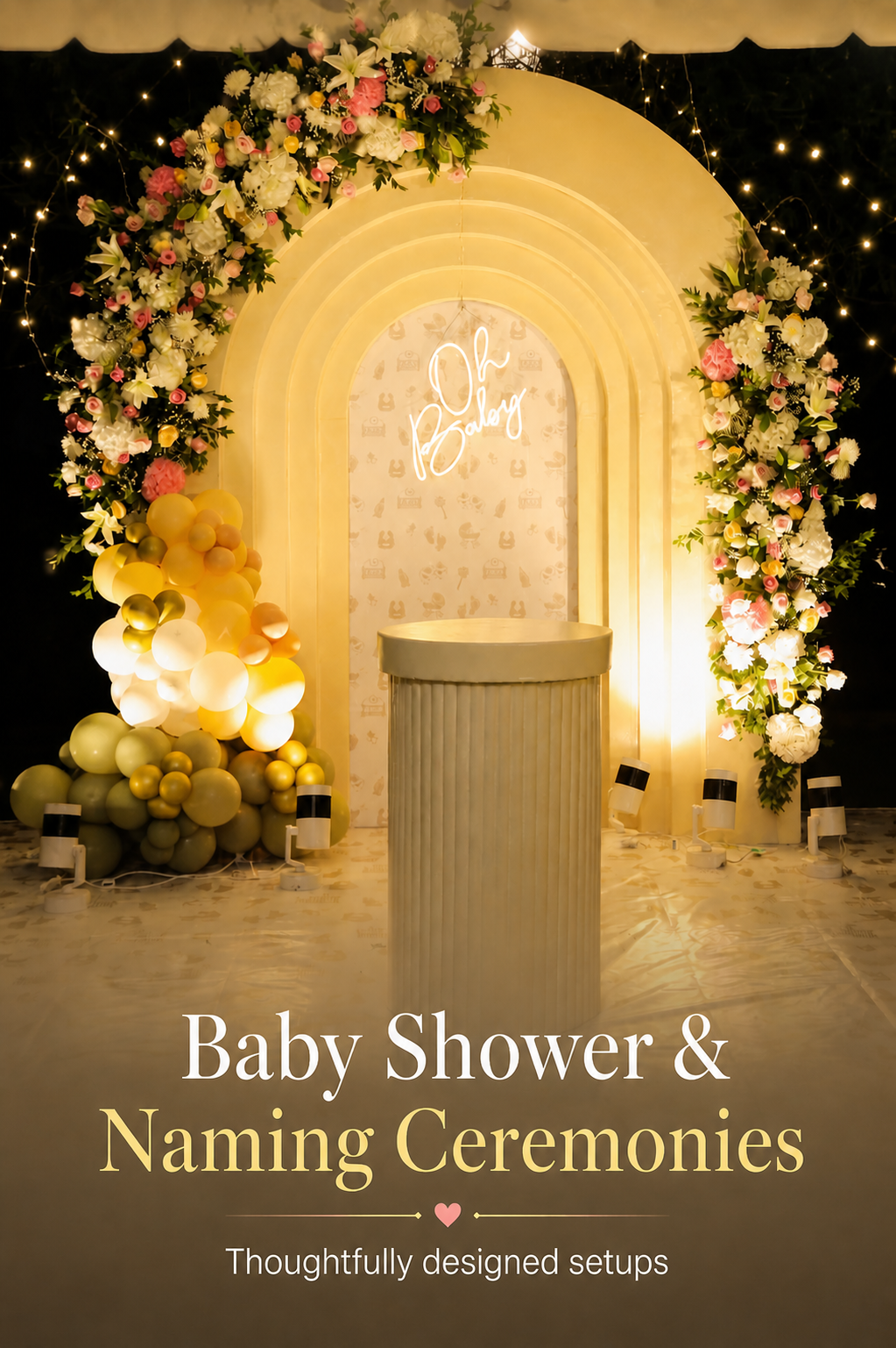 Baby Shower & Naming Ceremonies