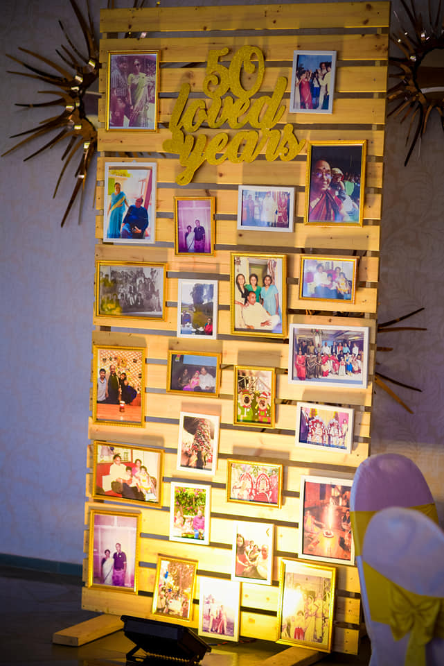 LuxeGlow Anniversary Decor