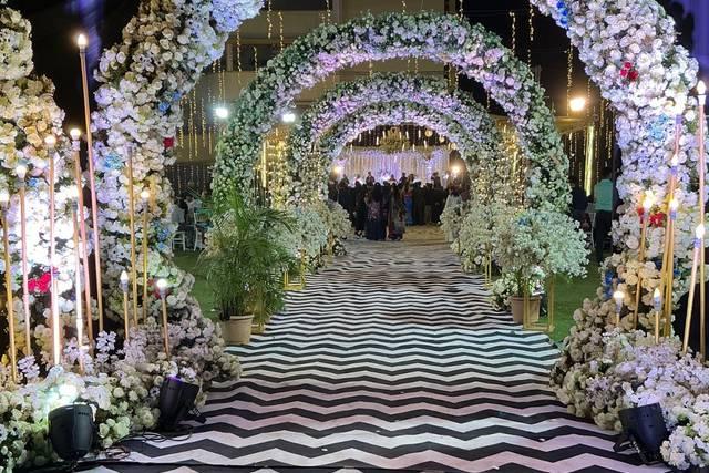 Luxury Wedding Entrance Decoration in Bangalore
