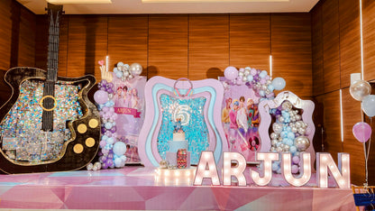 Kpop Theme Decoration for Birthday Party