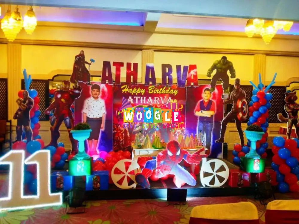 Avengers Party Theme - Woogle