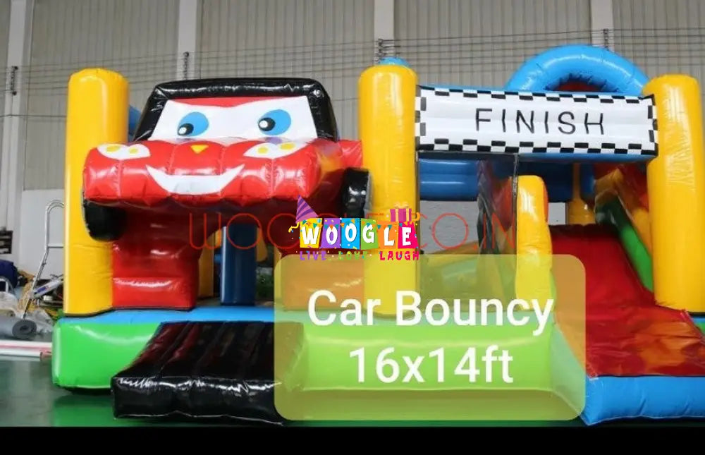 Car Bouncy Castle - Woogle