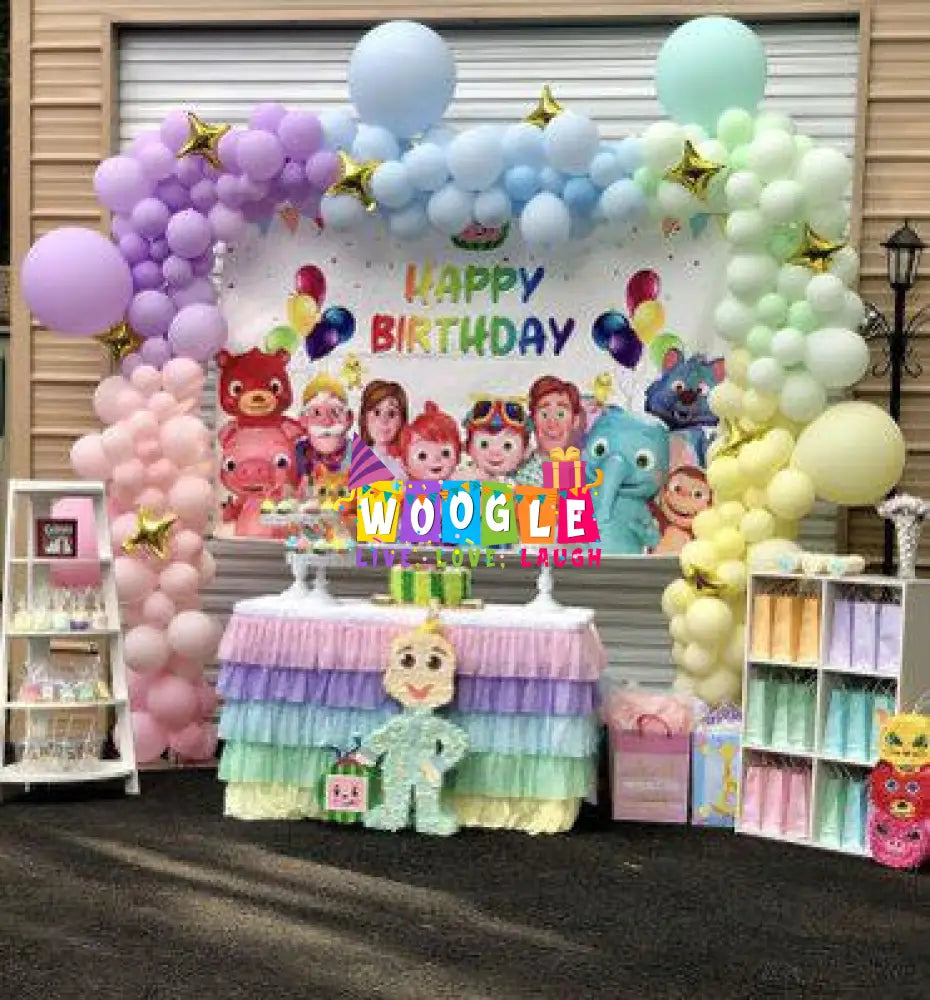 Cocomelon Party Theme - Woogle