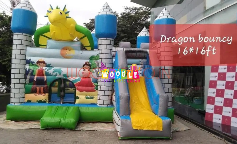 Dragon Bouncy Castle - Woogle