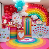 Rainbow Party Theme - Woogle