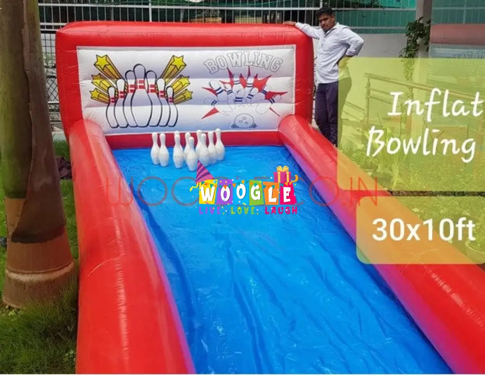Inflatable Bowling Alley - Woogle