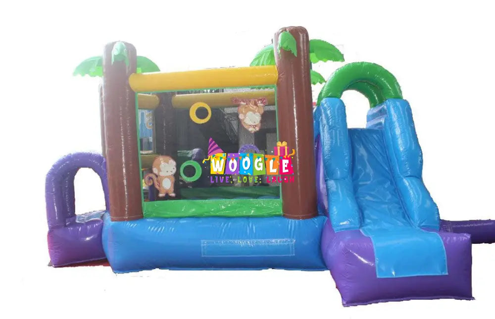 Jungle Slide Bouncy Castle - Woogle