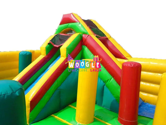 Junior Fun World Bouncy Castle - Woogle