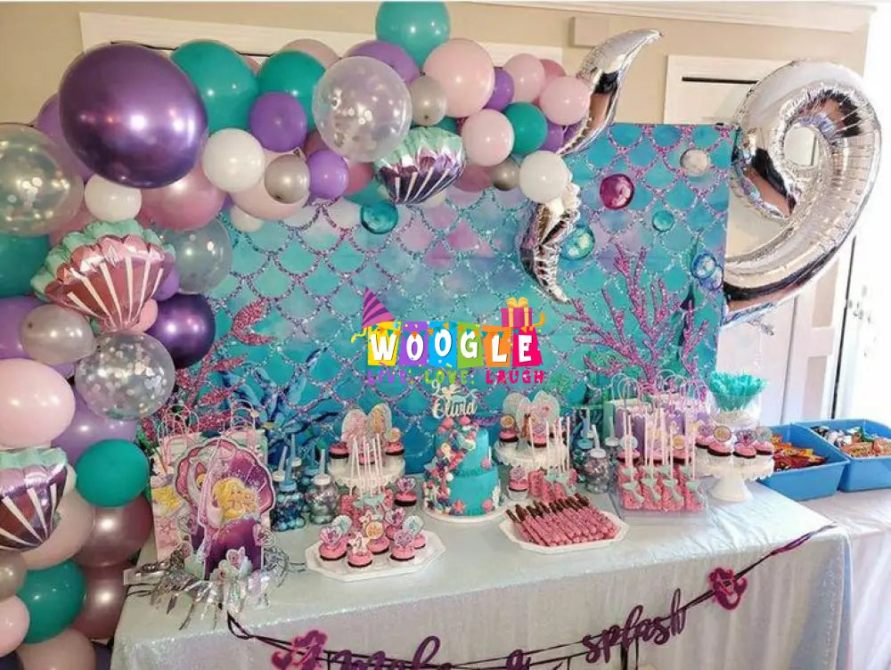 Mermaid Party Theme - Woogle