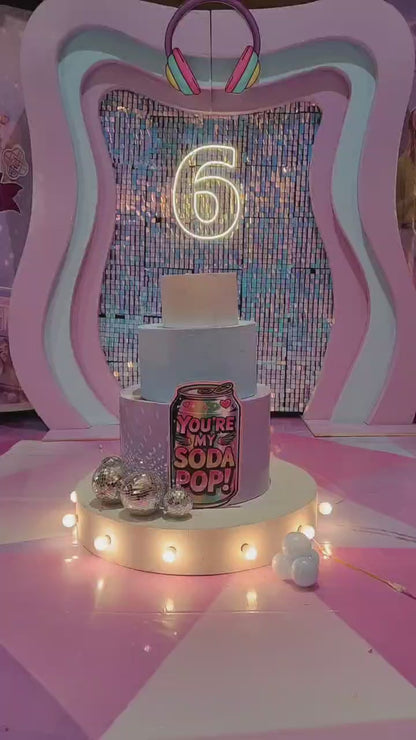 Kpop Theme Decoration for Birthday Party