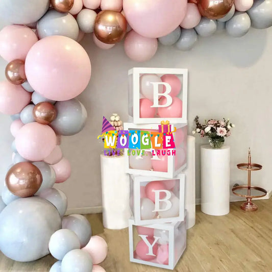 RoseGold Baby Shower Decor - Woogle