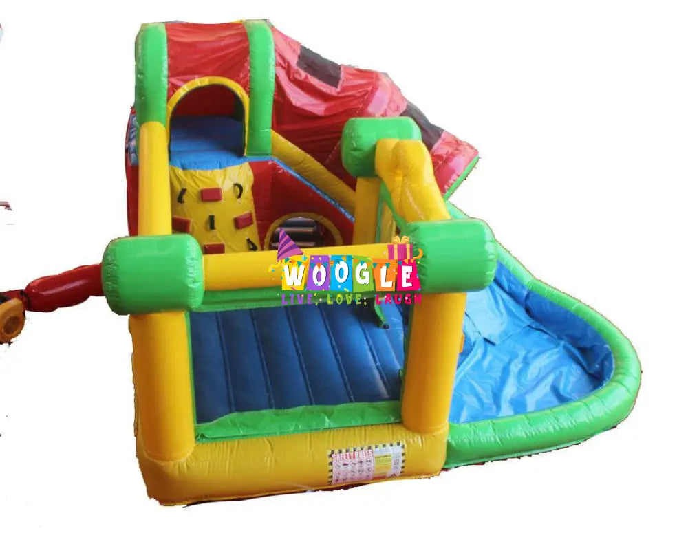 Slide and Tunnel Bouncy Castle - Woogle