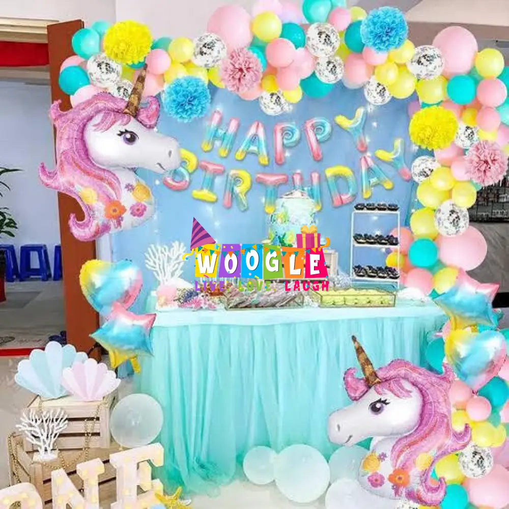 Unicorn Party Theme - Woogle